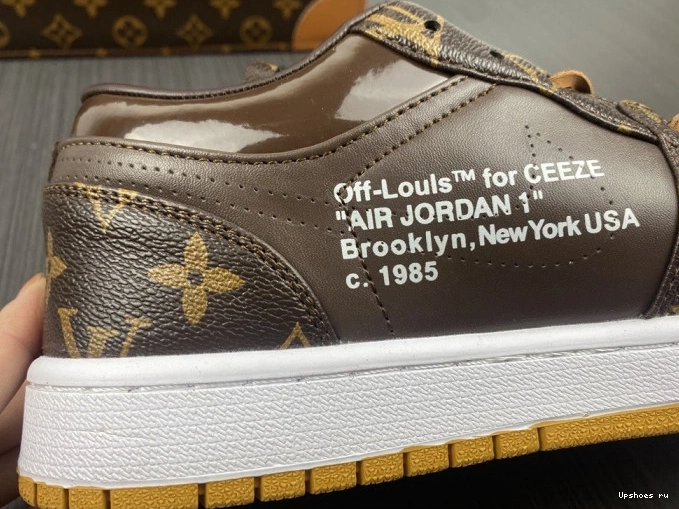 Top AIR O-W JORDAN Low (WITH -LouiV 1 CASE) 1006